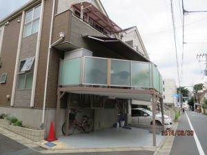 東京都　Ｎ様邸　ベランダガレージ改造　施工後